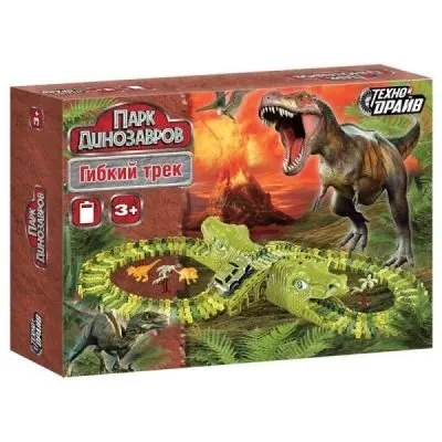 Трек гибкий ПАРК динозавров на бат  ТЕХНОДРАЙВ ZY1078685-R - в большом ассортименте в супермаркете BAZBY в Евпатории. Доставка по Крыму по выгодным ценам