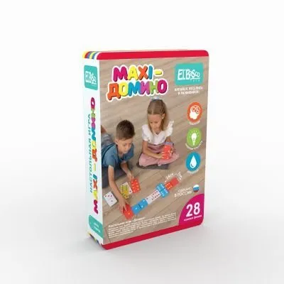 Настольная игра ElBasco Toys Домино 17-001 - в большом ассортименте в супермаркете BAZBY в Евпатории. Доставка по Крыму по выгодным ценам