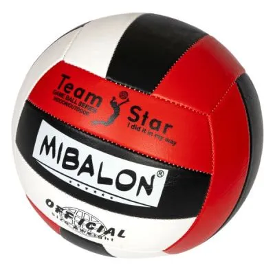 Мяч волейбольный, PVC, 225г, 1 слой, размер 5, MIBALON - в большом ассортименте в супермаркете BAZBY в Евпатории. Доставка по Крыму по выгодным ценам